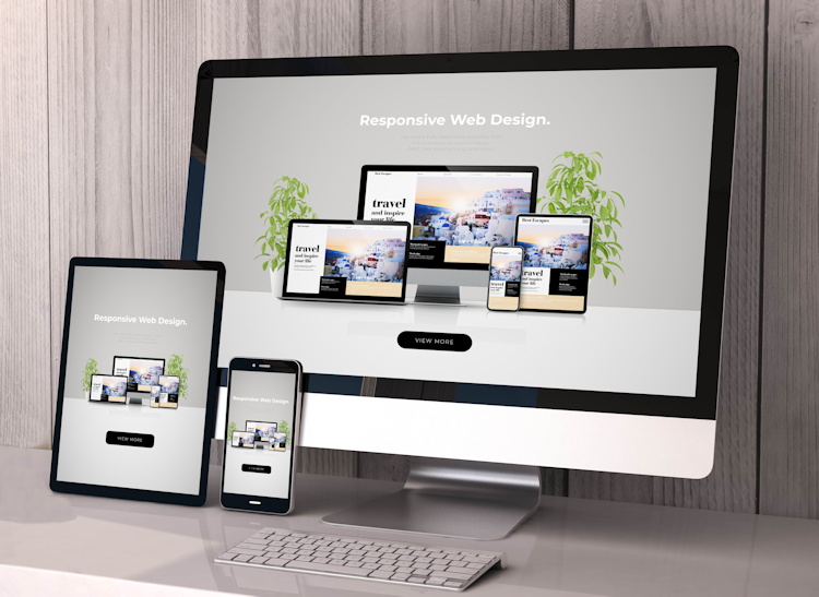 4TailConnections website design updates web management refresh designs, social media, SEO
