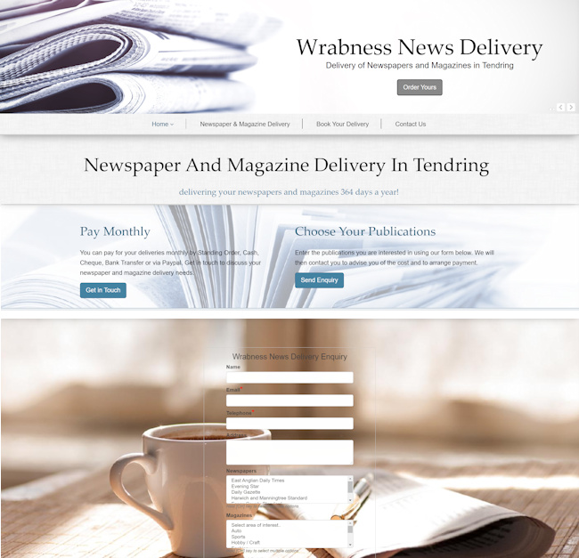 Bespoke, intuitive website design, content writing, logo design, website gallery image 17